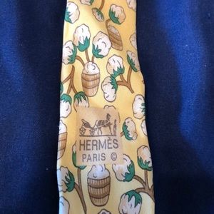 Hermès Necktie, 100% Silk, Made in France.